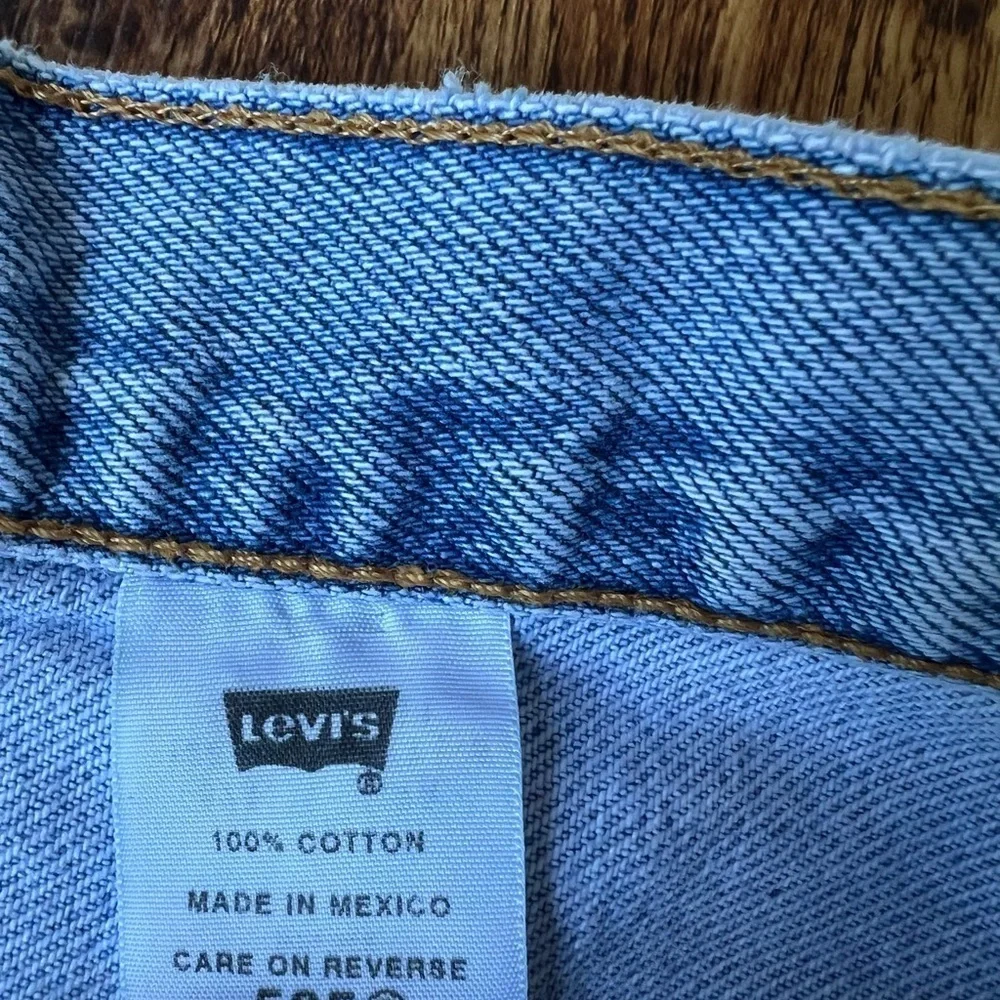 Levi's Light Blue Jean Shorts Classic Denim Style